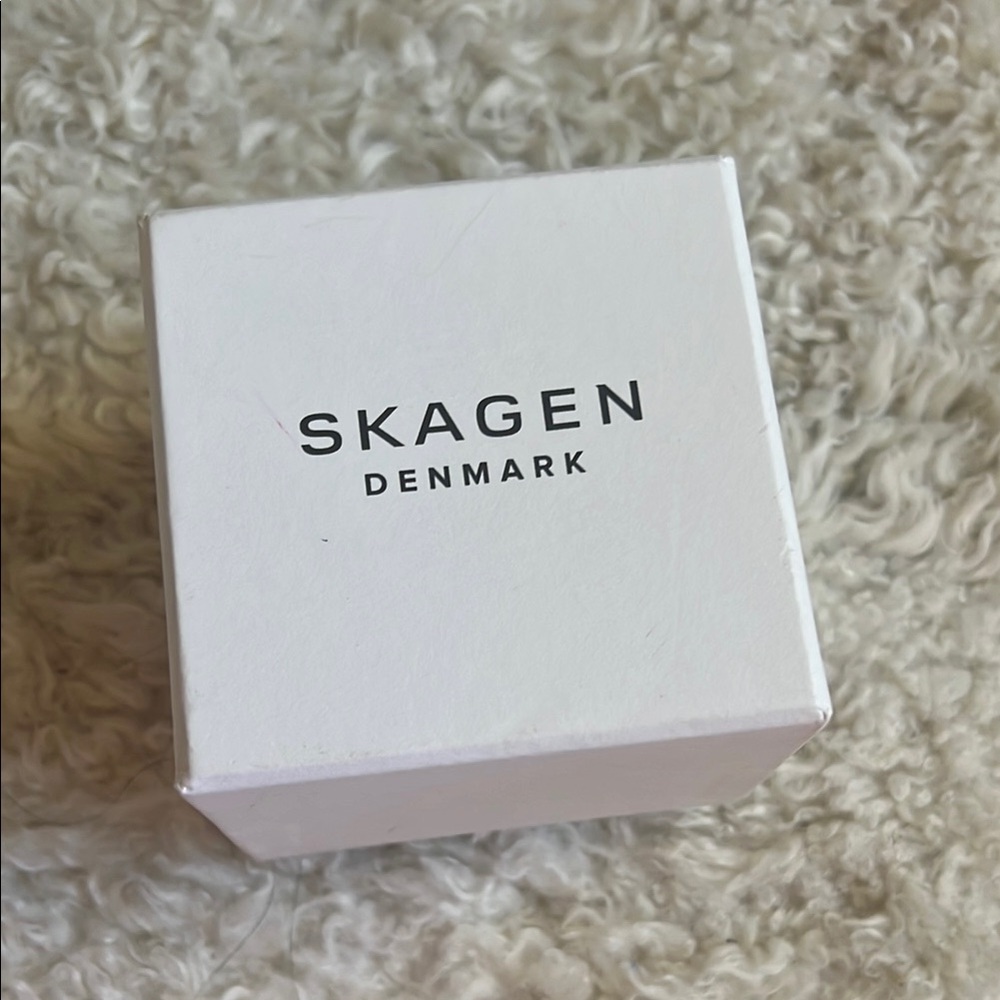 Skagen Denmark White Watch Box